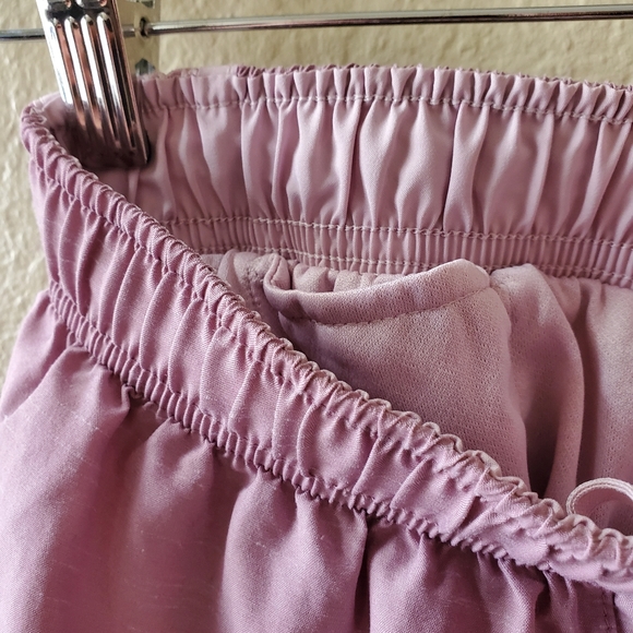 🥳HP!🥳 Nike | Dri-Fit Mauve Pink Mesh Athletic Drawstring Workout Shorts • M - Picture 10 of 15